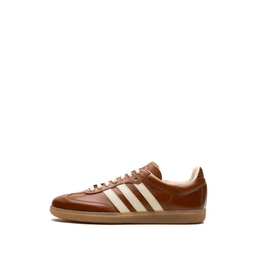 Adidas Samba OG Made in Italy Vachetta Tan IE9121 Sneakers Shoes Men's Size 9 US - Picture 5 of 9